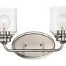 Maxim Lighting Acadia 2-Light Bath Vanity Satin Nickel