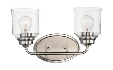 Maxim Lighting Acadia 2-Light Bath Vanity Satin Nickel