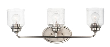 Maxim Lighting Acadia 3-Light Bath Vanity Satin Nickel