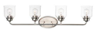 Maxim Lighting Acadia 4-Light Bath Vanity Satin Nickel