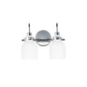 Maxim Lighting Milk 2-Light Bath Vanity Polished Chrome