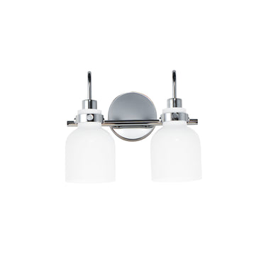 Maxim Lighting Milk 2-Light Bath Vanity Polished Chrome
