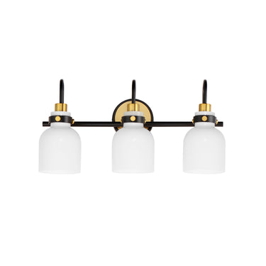 Maxim Lighting Milk 3-Light Bath Vanity Satin Brass