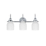 Maxim Lighting Milk 3-Light Bath Vanity Polished Chrome