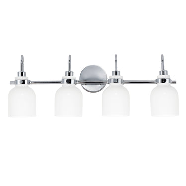 Maxim Lighting Milk 4-Light Bath Vanity Polished Chrome