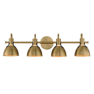 Maxim Lighting Dusk 4-Light Wall Sconce Satin Brass