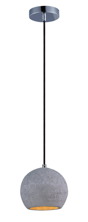 Maxim Lighting Crete LED Pendant Polished Chrome