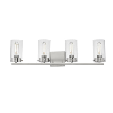 Maxim Lighting Pinn 4-Light Bath Vanity Satin Nickel