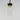 Maxim Lighting Pinn Mini Pendant Black/Satin Brass