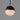 Maxim Lighting Duke 10" Pendant Black/Weathered Brass