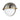Maxim Lighting Duke Half Sconce Satin Nickel/Satin Brass