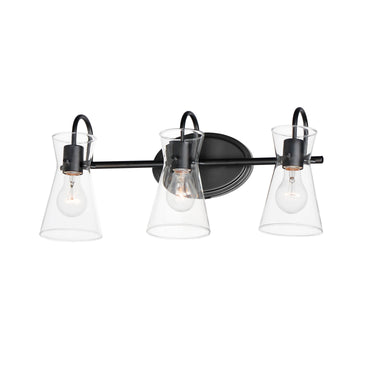 Maxim Lighting Ava 3-Light Bath Vanity Black