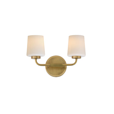Maxim Lighting Durham 2-Light Sconce Natural Aged Brass