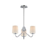 Maxim Lighting Durham 3-Light Chandelier Polished Chrome