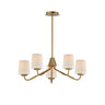 Maxim Lighting Durham 5-Light Chandelier Natural Aged Brass