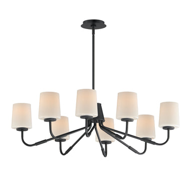 Maxim Lighting Durham 8-Light Chandelier Black