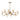 Maxim Lighting Durham 8-Light Chandelier Natural Aged Brass