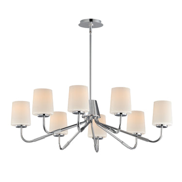 Maxim Lighting Durham 8-Light Chandelier Polished Chrome