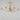 Maxim Lighting Eden 5-Light Chandelier Charcoal Gold Leaf