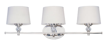 Maxim Lighting Rondo 3-Light Bath Vanity Polished Nickel