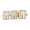 Maxim Lighting Miramar 3-Light Wall Sconce Capiz/Natural Aged Brass