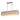 Maxim Lighting Seacliff 5-Light Linear Chandelier Natural Aged Brass