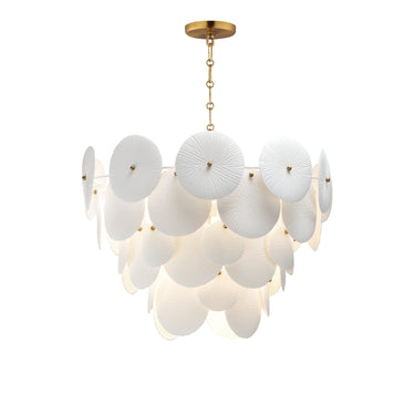 Maxim Lighting Isla 5-Light Pendant Natural Aged Brass
