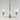 Maxim Lighting Hudson 3-Light Chandelier Natural Aged Brass