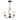 Maxim Lighting Hudson 3-Light Chandelier Black