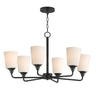 Maxim Lighting Hudson 6-Light Chandelier Black
