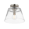 Maxim Lighting Hudson Semi-Flush Mount/Pendant Satin Nickel