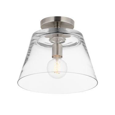 Maxim Lighting Hudson Semi-Flush Mount/Pendant Satin Nickel