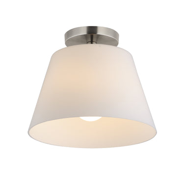 Maxim Lighting Hudson Semi-Flush Mount/Pendant Satin Nickel