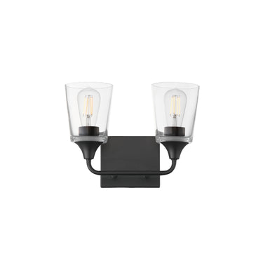 Maxim Lighting Hudson 2-Light Bath Vanity Black