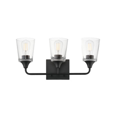 Maxim Lighting Hudson 3-Light Bath Vanity Black