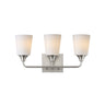 Maxim Lighting Hudson 3-Light Bath Vanity Satin Nickel