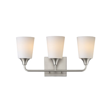 Maxim Lighting Hudson 3-Light Bath Vanity Satin Nickel