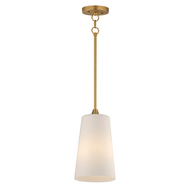 Maxim Lighting Hudson Pendant Natural Aged Brass