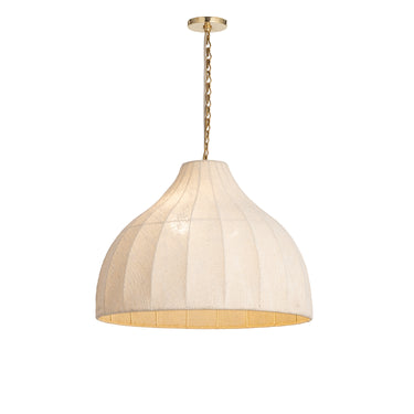 Maxim Lighting Hearthveil Pendant Natural Aged Brass