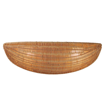 Maxim Lighting Bower Wall Sconce Natural Aged Brass