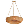 Maxim Lighting Bower 30" Pendant Natural Aged Brass