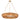 Maxim Lighting Bower 40" Pendant Natural Aged Brass