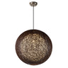 Maxim Lighting Bali Pendant Chocolate