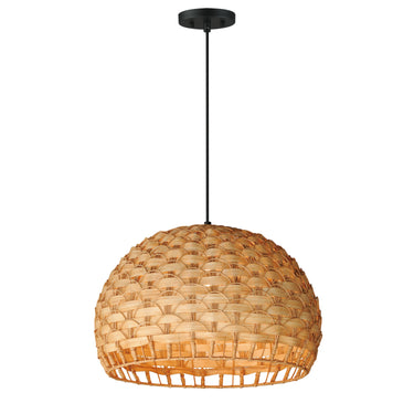 Maxim Lighting Tahiti 20" Pendant Black