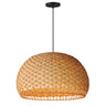 Maxim Lighting Tahiti 30" 3-Light Pendant Black