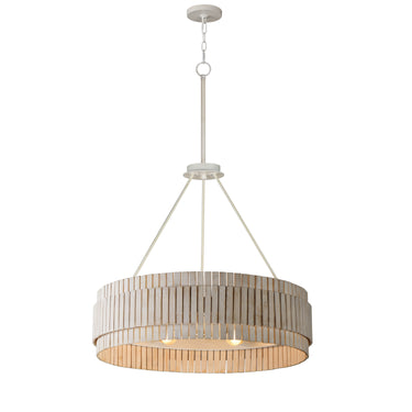 Maxim Lighting Satori 6-Light Chandelier Ecru