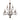 Gloucester 35.5" 9-Light Chandelier - Weathered Bronze by Elk 15043/6+3