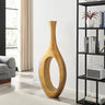 Finesse Decor Trombone Vase Small Matte Bronze