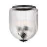 Maxim Lighting Dune 16" Flush Mount Black