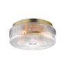 Maxim Lighting Kasbah 4-Light Flush Mount Satin Brass